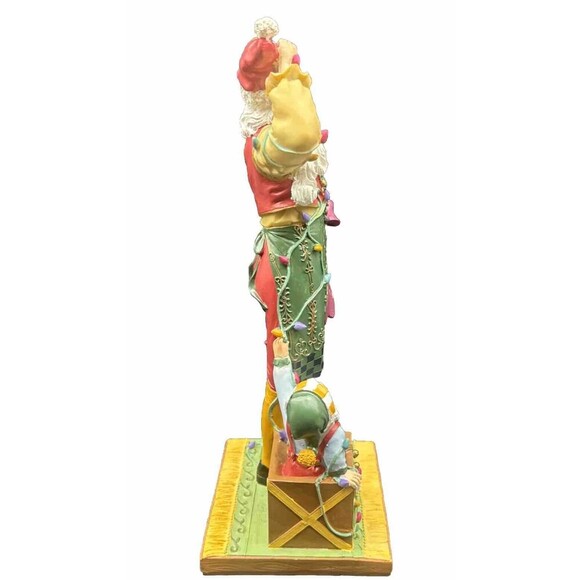 Lenox Santa’s Merry Mix Up Christmas Santa Claus Figurine 2015 LIMITED EDITION - Picture 5 of 8